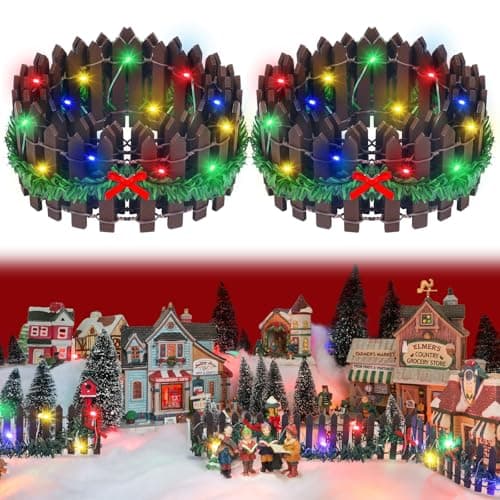 LED Mini Garden Fence