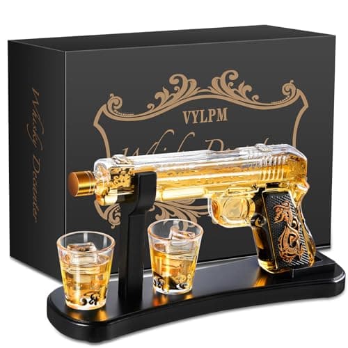 Handcrafted Gun Decanter