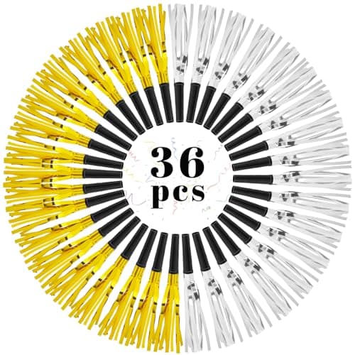 Silver & Gold Party Blowouts