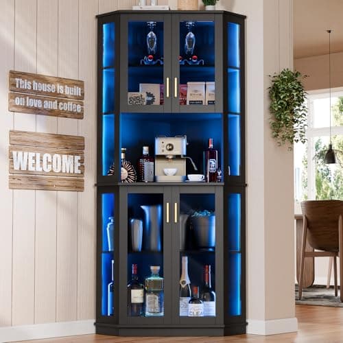 Loomie 71" Corner Cabinet