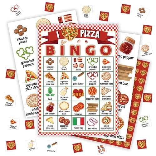 Party Pizza Bingo