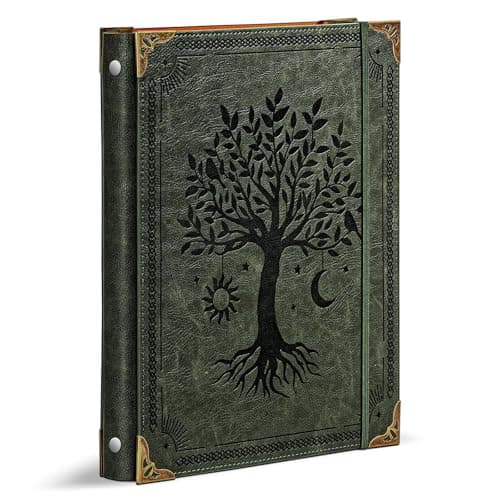 Ovesmusl Leather 3-Ring Binder