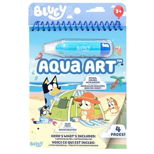 Bluey Aqua Art Pad