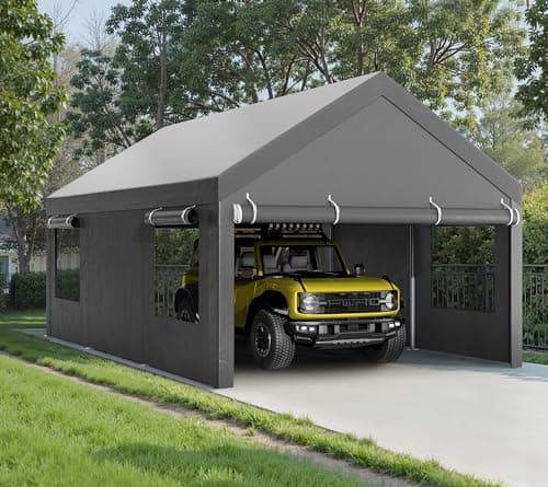 Removable Sidewall Carport