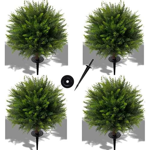 Premium Cedar Topiary Quartet