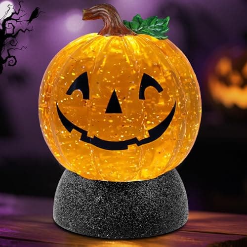 Pumpkin Halloween Globe