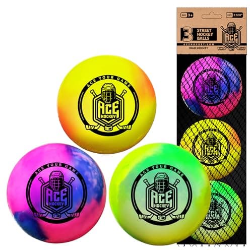 Street Hockey Balls 3-Pack