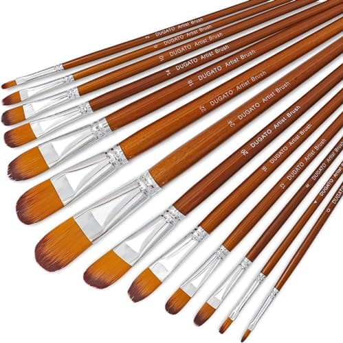 DUGATO 13pc Filbert Set