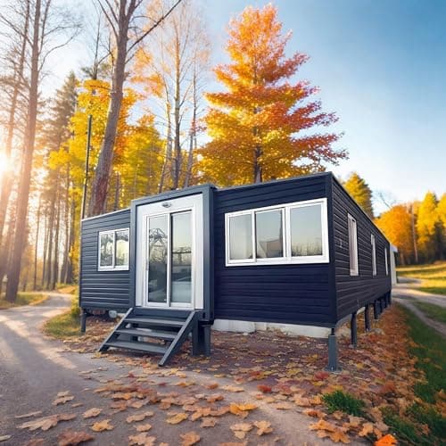 Rapid-Setup Steel Tiny Home