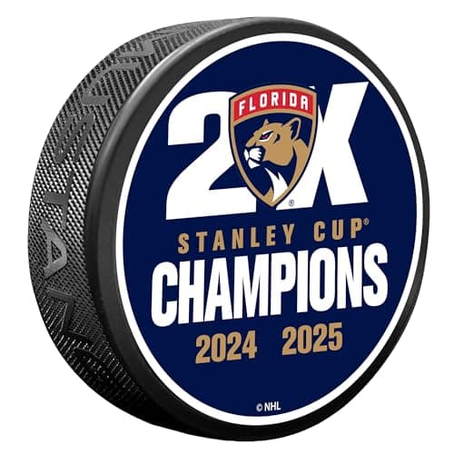 Panthers Champs Collector Puck