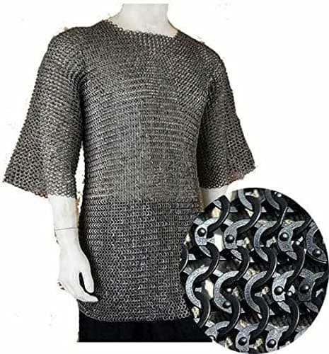 10mm Chainmail Haubergeon