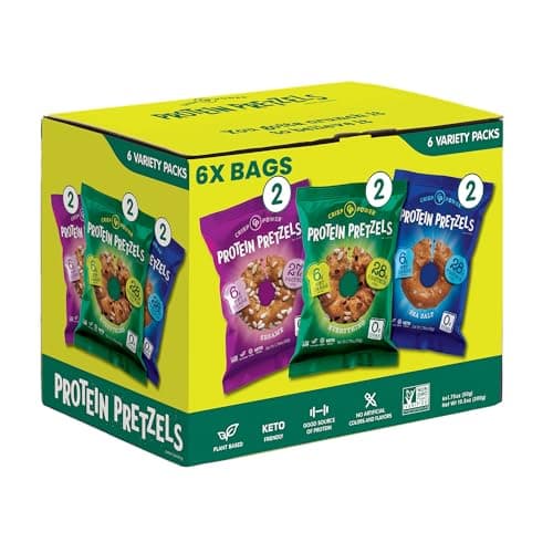 Plant-Based Protein Pretzels