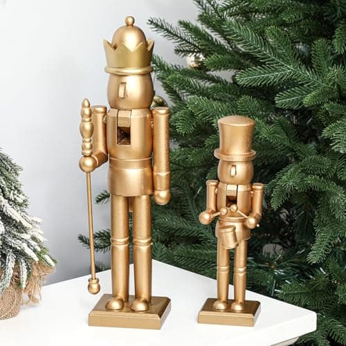Quzzil Gold Nutcrackers