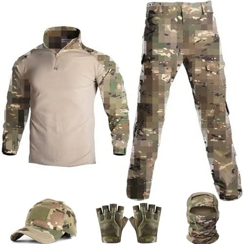 Tactical Camouflage Gear Set