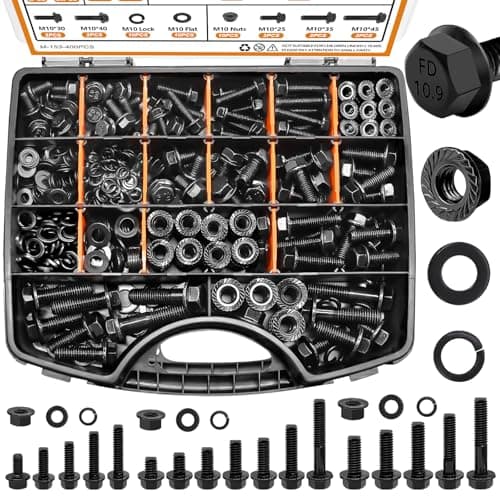 400PCS Metric Flange Kit