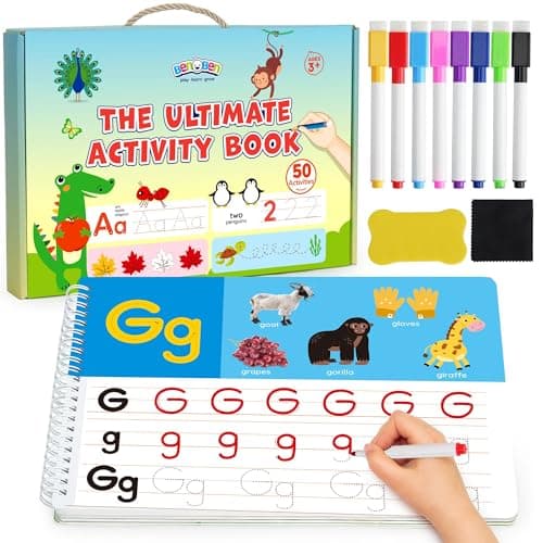 50-Page Tracing Workbook