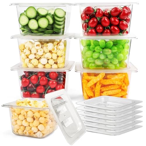 Clear 1/6 Plastic Pans