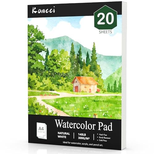 A4 Textured Watercolor Pad