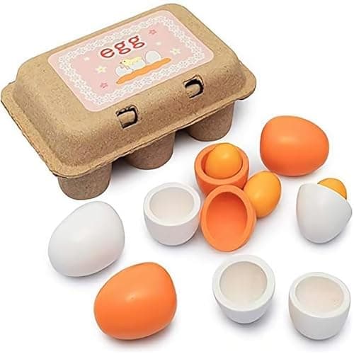 Wooden Egg Set