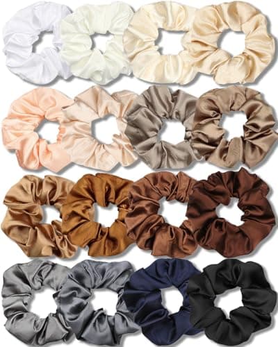 Satin Scrunchies Pack