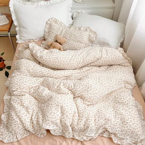 Floral Muslin Duvet