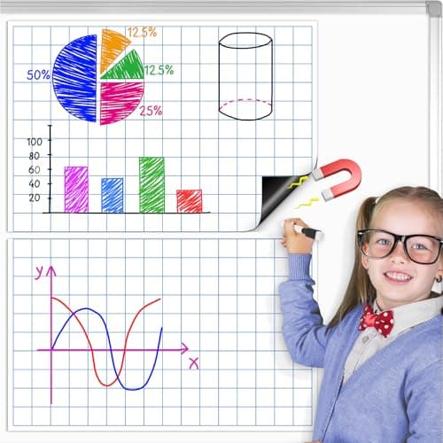 Magnetic Dry-Erase Graph Chart