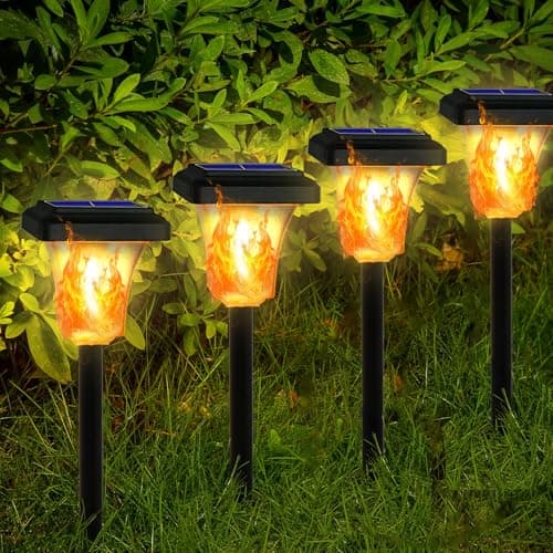 LED Solar Torch Lights