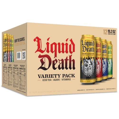 Liquid Death Iced Tea Variety