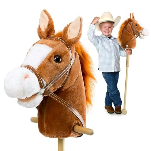 HollyHOME Wheeled Stick Horse