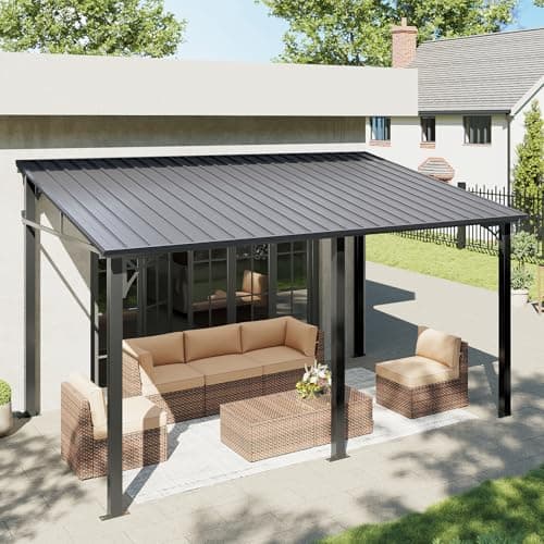 Hardtop Lean-To Gazebo