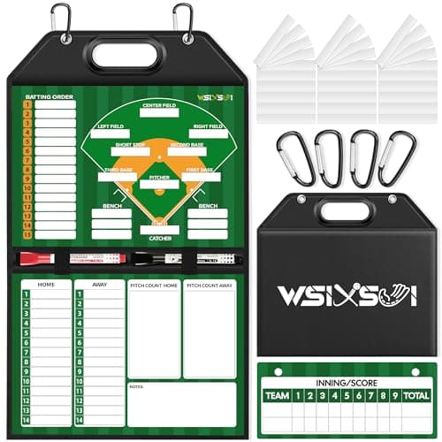 Foldable Dugout Lineup Board