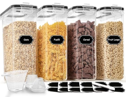 4-Pack Cereal Containers