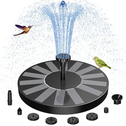 AISITIN Solar Bird Bath Fountain