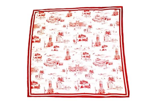William & Lauren Silk Scarf