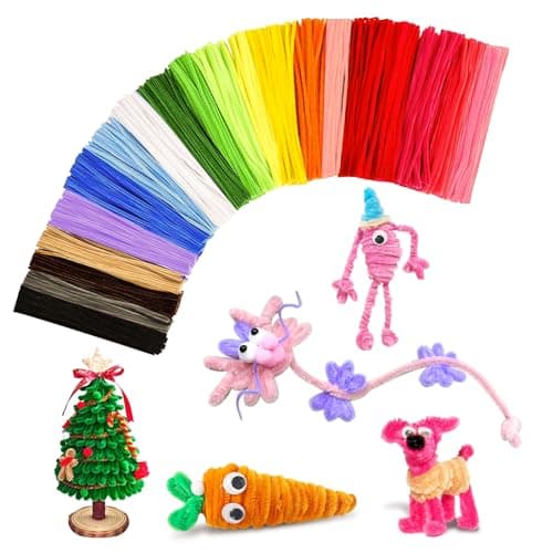 100-Pc Colorful Chenille