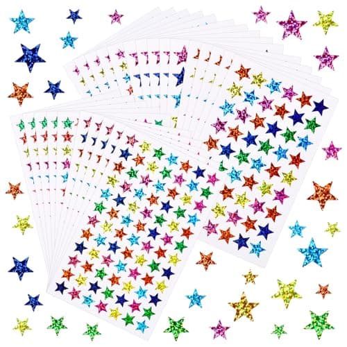 Sparkly Star Stickers