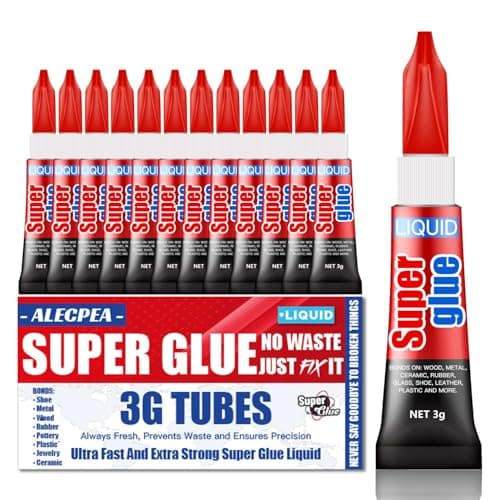 ALECPEA 12-Pack Superglue