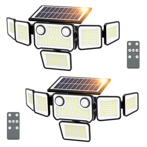 6000LM Solar Flood Light