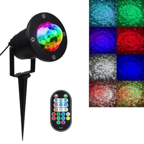 RGB Water Ripple Projector