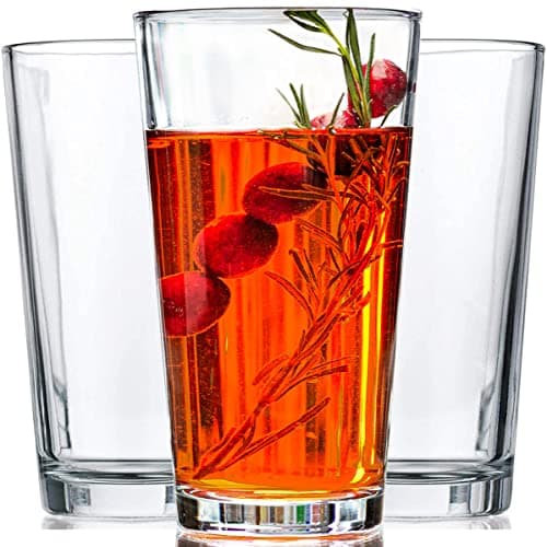 Classic 16oz Glass Tumblers