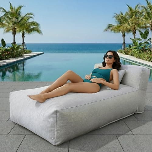 Oversized Outdoor Lounger