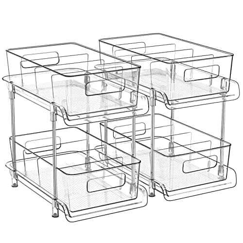 Clear 2-Tier Organizer