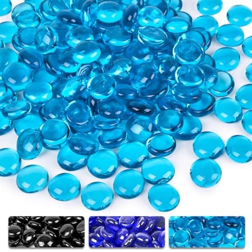 Reflective Blue Fireglass