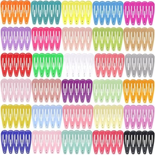 150 Mini Snap Clips
