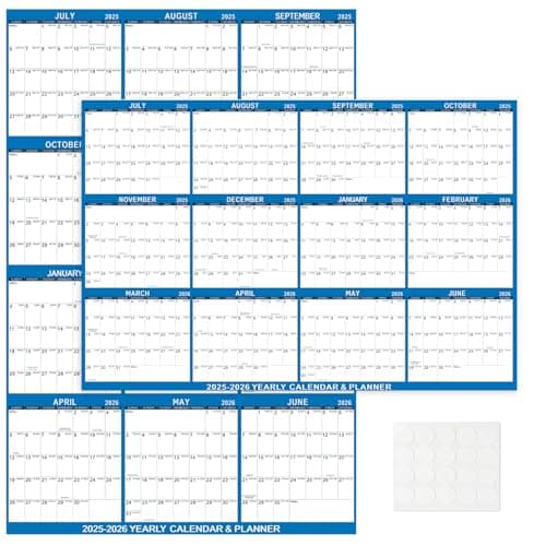 Dry-Erase Wall Year Planner