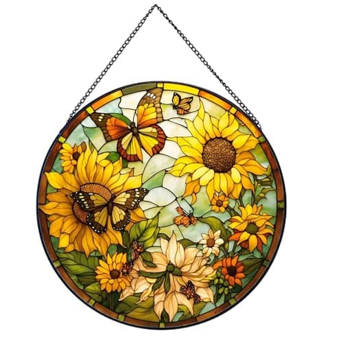 Payutou Sunflower Stained Glass