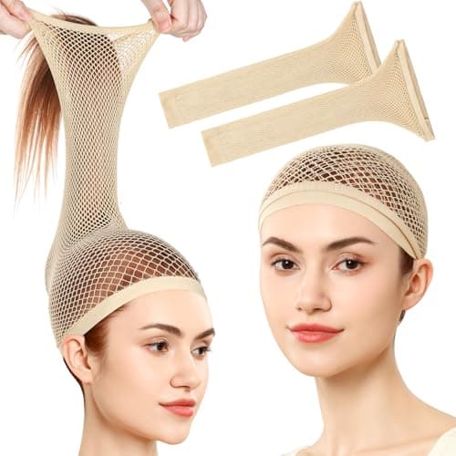Large Mesh Wig Cap