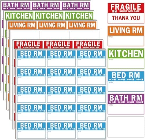 Moving Box Labels