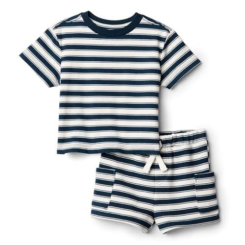 Stripe Tee & Shorts
