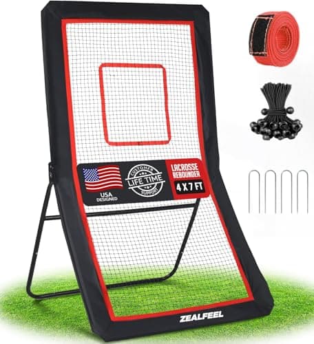 ZEALFEEL 4x7 Lacrosse Rebounder